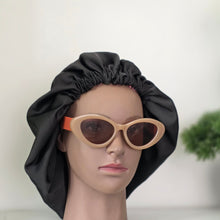 Load image into Gallery viewer, Adjustable & Reversible Silk Hair Bonnet