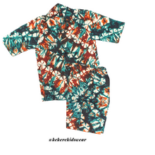 Load image into Gallery viewer, Femi 2-Piece Shirt & Shorts Set