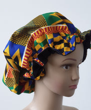 Load image into Gallery viewer, African Print Hair Bonnet
