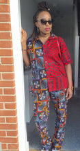 Load image into Gallery viewer, African Print Shirt &amp; Pants Set
