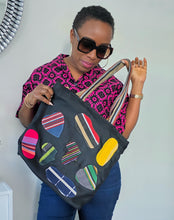 Load image into Gallery viewer, Aso-Oke Patch Tote bags
