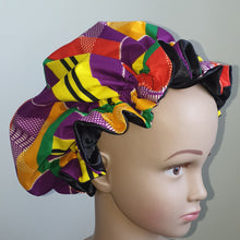 Load image into Gallery viewer, African Print Hair Bonnet
