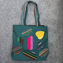 Load image into Gallery viewer, Aso-Oke Patch Tote bags
