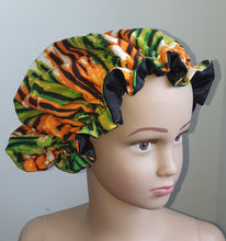 Load image into Gallery viewer, Ankara Hair Bonnet
